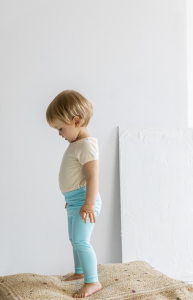 Legginsy turkusowe
