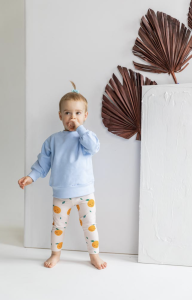 Legginsy z pomarańczą
