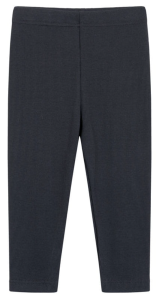 Legginsy prążkowane antracytowe