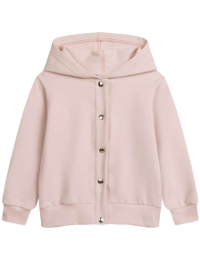 Bluza z kapturem różowa