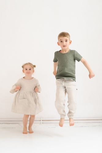 Spodnie lniane Naturale